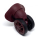 2 Doubles Roulettes de Bagage R716 D+G