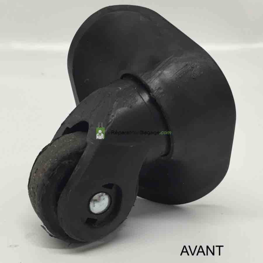 Pack 2 roulettes universelles de bagages 45mm Bearing Version