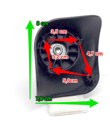 réparation roue de bagage
