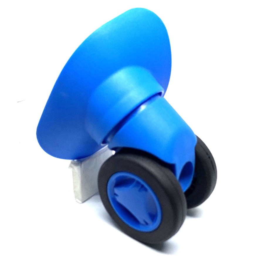 2 Doubles Roulettes de Bagage R640 D+G