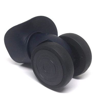 roulette bagage cassée