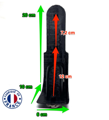 2 Roues de Valise Souple RR186 I3D GEN2