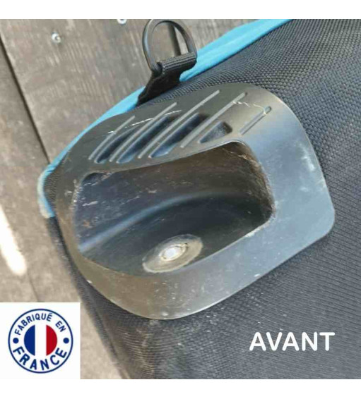 Pack 2 Roulettes universelles de sac à dos Samsonite 80mm x 30mm