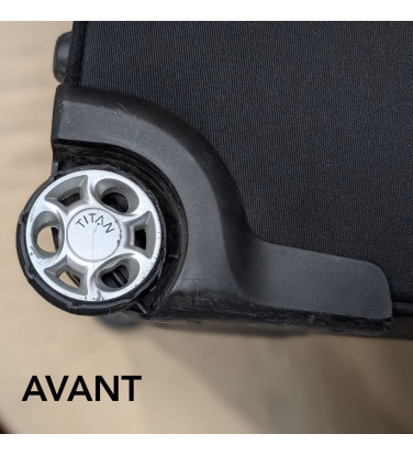 Pack 2 Bandes roulantes 75mm x 23mm Spécial Valise Titan