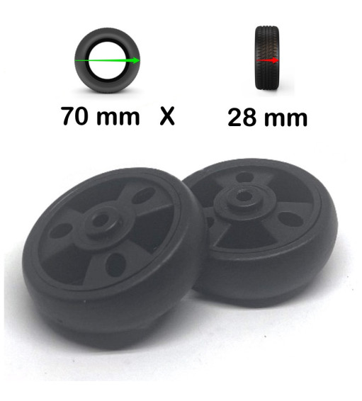 roue de bagage roncato