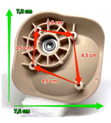 Roulettes de Bagage - Réparation en Ligne - Impression 3D