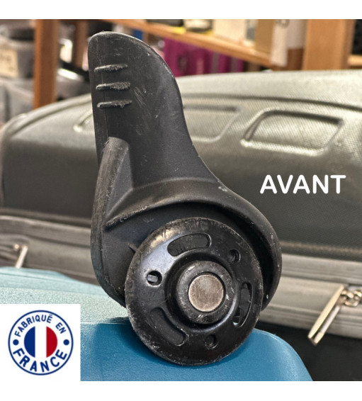 2 Roulettes de Valise Delsey 62mm x 15 mm