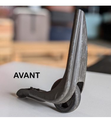 Pack 2 roulettes universelles de bagages 75mm X 24mm Spécial Samsonite