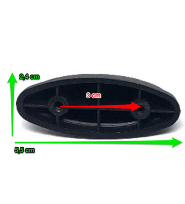 Pieds de Bagages Universels - Bumpers B801