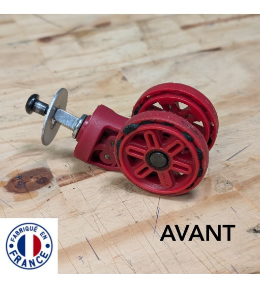 Pack 4 Bandes roulantes 50mm x 10mm Spécial Delsey