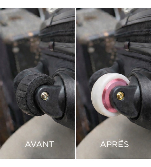 Kit Complet SmartWheels Prestige 50mm x 15mm Pink