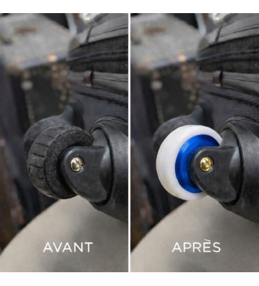 Kit Complet SmartWheels Prestige 50mm x 15mm Blue