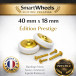 Kit Complet SmartWheels Prestige 40mm x 18mm Gold