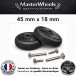 MasterWheels Carbone Grands Voyageurs 45mm x 18mm