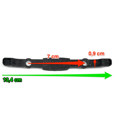 poignée télescopique bouton