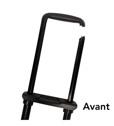 Réparation poignée télescopique samsonite