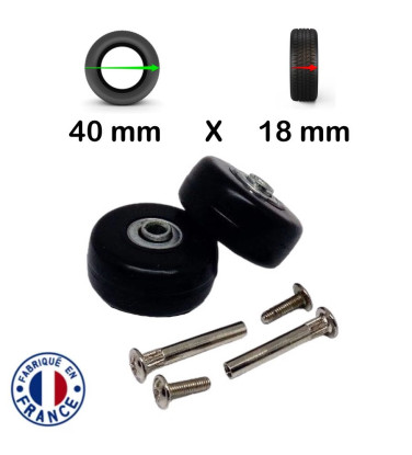 roulette de réparation bagage