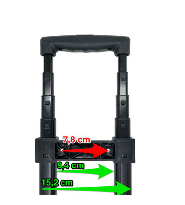 Poignée de bagage cabine ordinateur