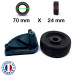 1 Roulette de Valise RR175 I3D GEN2 (70mm x 24mm)