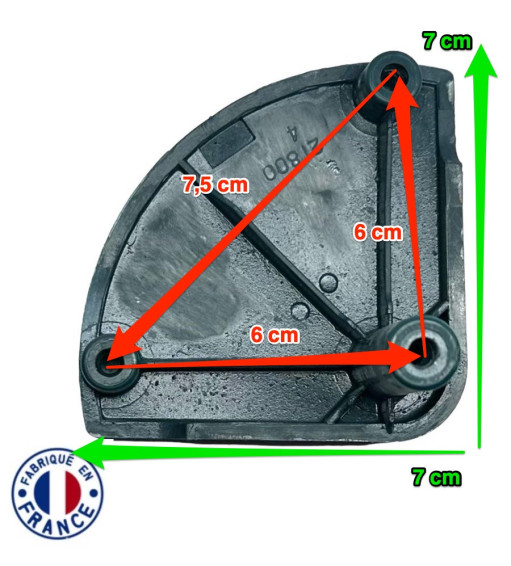 1 Roulette de Valise RR175 I3D GEN2 (70mm x 24mm)