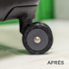 Kit Complet SmartWheels 2 Jantes + 2 Bandes Roulantes 50mm x 10mm
