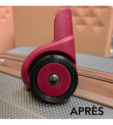 bandes roulantes pour roulette de valise