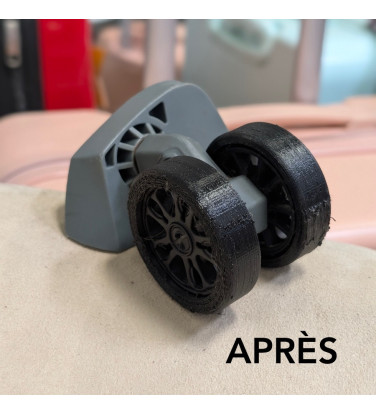 roue de valise universelle