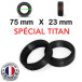 Pack 2 Bandes roulantes 75mm x 23mm Spécial Valise Titan Pack 2 Bandes roulantes 75mm x 23mm Spécial Valise Titan
