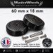 MasterWheels Carbone Grands Voyageurs 60mm x 18mm No Bearing