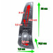 2 Roulettes de valise Souples R164 Delsey - Jump