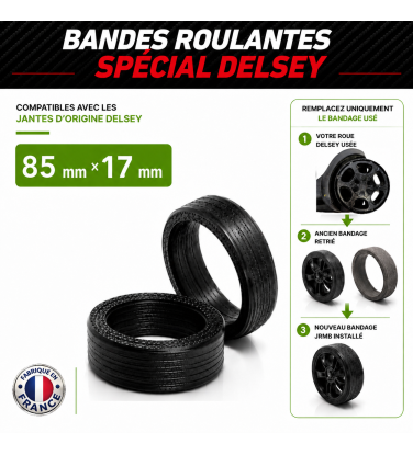Roulette de bagage delsey