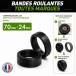 Pack 2 Bandes roulantes Endurance 70mm x 24mm Pack 2 Bandes roulantes Endurance 70mm x 24mm