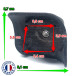 2 Roulettes de valise R309 SMART GEN2