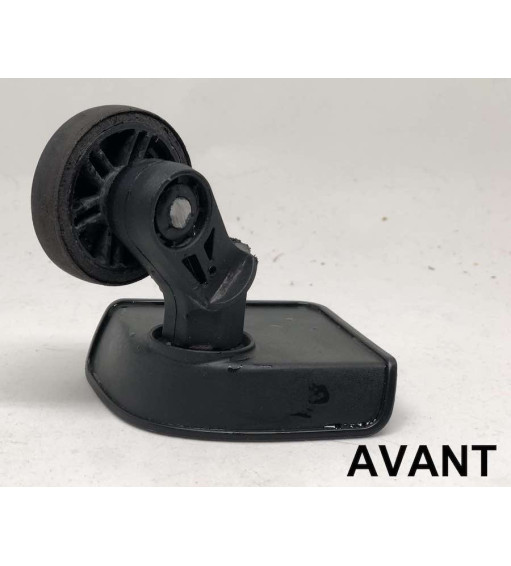 Pack 2 roulettes universelles de bagages Acier 50mm x 10mm pour réparer 1 Double Roue