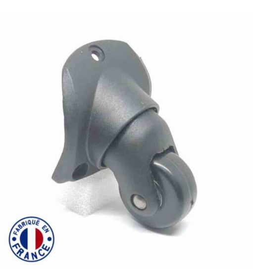 roulette de valise en tissu