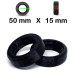Recharge de 2 Bandes Roulantes SmartWheels 50mm x 15mm - ADAPTABLES SUR NOS JANTES 50*15mm EXCLUSIVEMENT