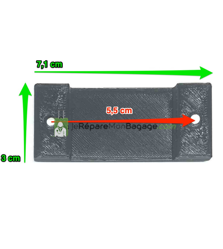 Charnière de Bagage Samsonite Spinner Réparation Valise